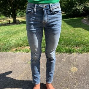 American Eagle Skinny Jeans, 29x30, light blue